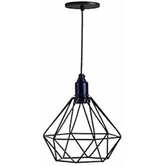 Lustre Pendente Aramado Diamante