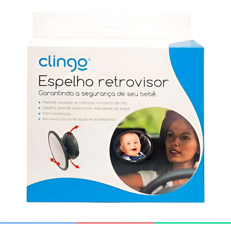 Espelho Retrovisor Redondo Carro Round 3