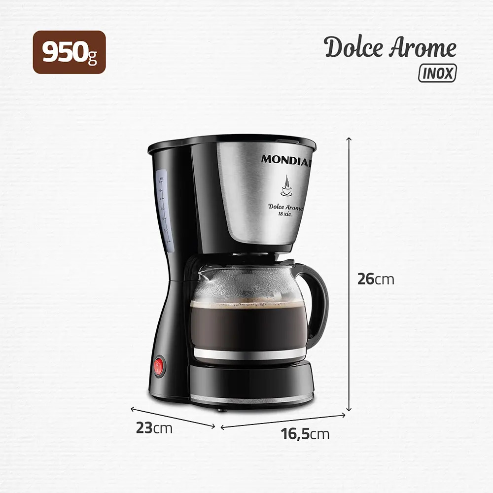 Cafeteira Elétrica Dolce Arome 5