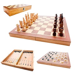 Jogo Xadrez Dama Gamão