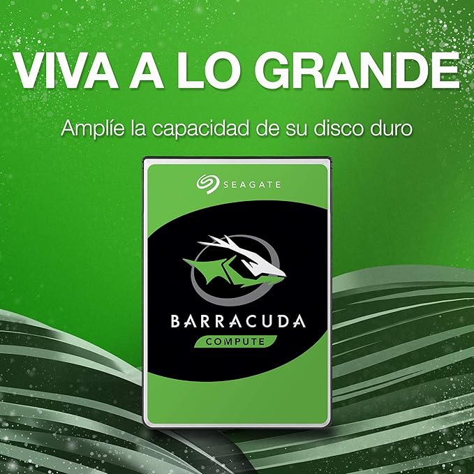 HD Interno Barracuda Seagate Compute HDD 3,5 4 TB 3