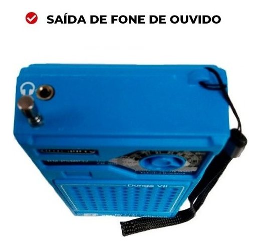 Rádio Portátil 3 Faixas 3