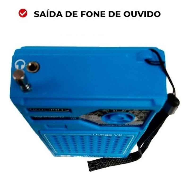 Rádio Portátil 3 Faixas 3