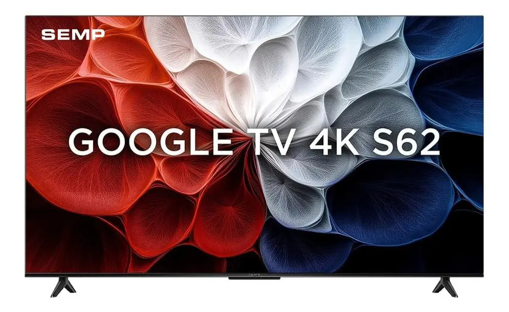 Semp Smart TV 55 Polegadas S62 4K UHD Google TV 1