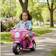 BRINQKIDS Mini Moto Elétrica Polícia Giroflex 6V 1