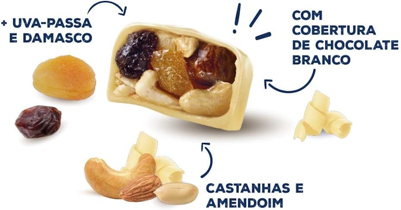 NutsBITES Chocolate Branco 3