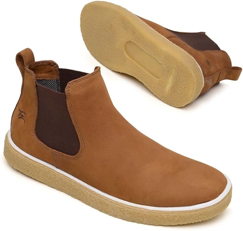 Bota Masculina Couro com Elástico Lateral Moscow Terra 4
