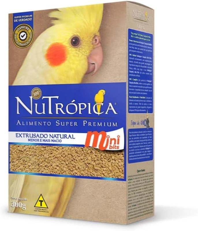 Nutrópica Calopsita Natural Mini Bits 1
