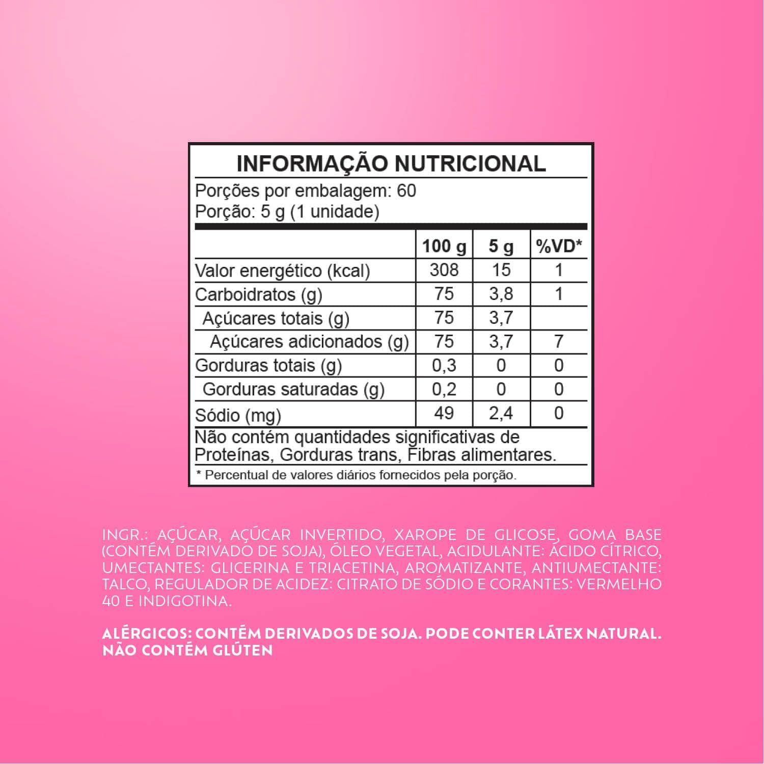 Chiclete Bubbaloo Sabor Uva 2