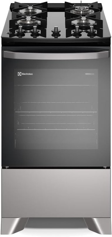 Fogão 4 Bocas Efficient com Mesa de Vidro 1