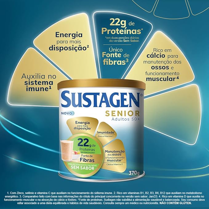 Sustagen Senior Sem Sabor 3