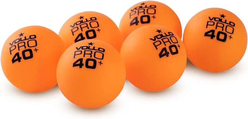 Bola de Tênis de Mesa Ping-Pong Laranja 1 Estrela 6 Unidades 1
