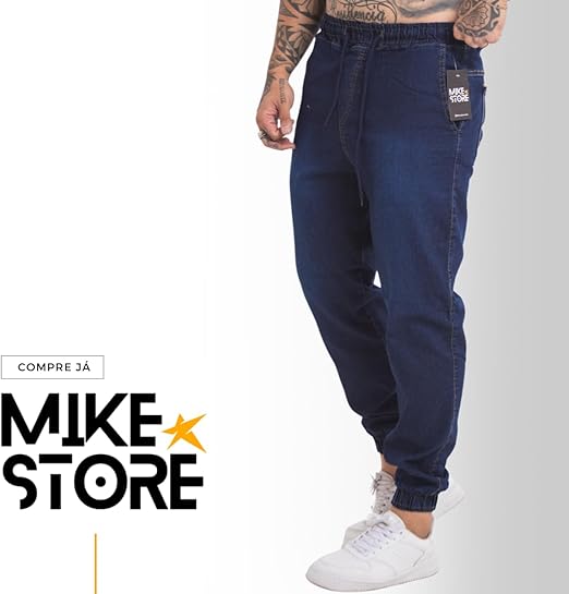 Calça Jogger Jeans Masculina  2
