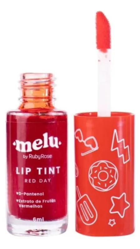 Lip Tint Melu Orange Day 1