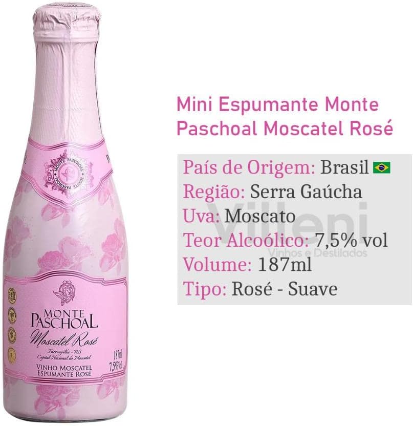 Moscatel Rosé Monte Paschoal 2