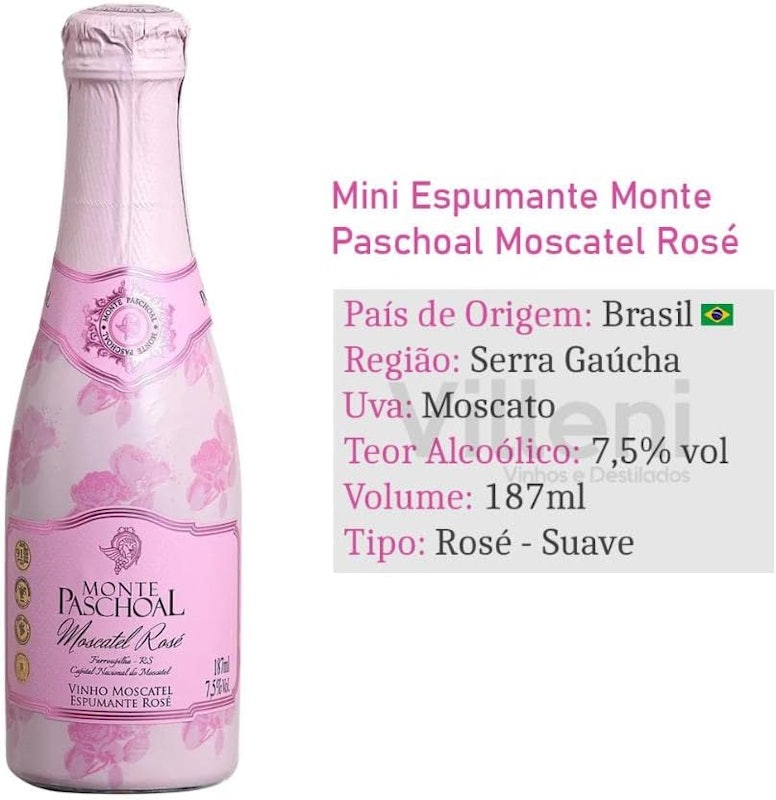 Moscatel Rosé Monte Paschoal 2