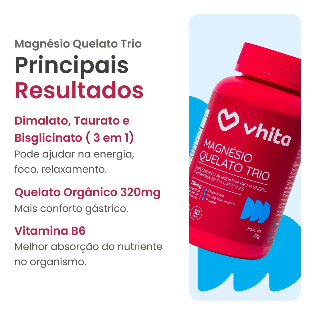 Magnésio Quelato Trio 320 mg 2