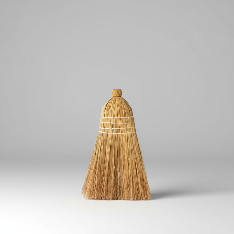 Vassoura Palha Caipira Artesanal Bruxa Sem Cabo Consertomaq 3