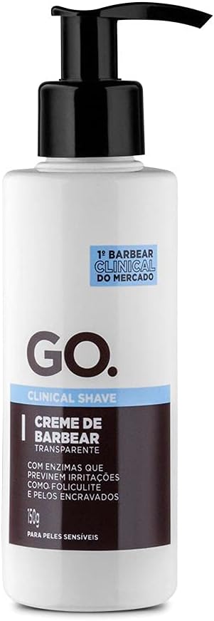 Creme de Barbear Transparente GO Man 1