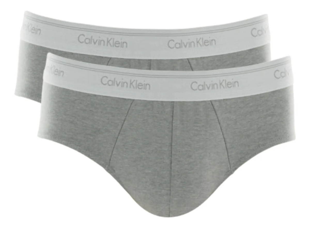 Kit com 2 Cuecas Slip Brief Cotton 1