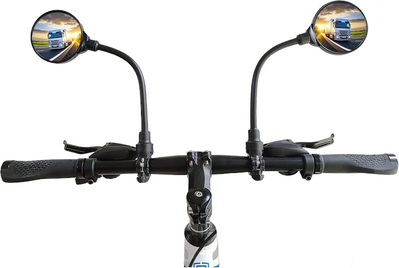 Retrovisor para Bicicleta Convexo em Acrílico Ryango 1