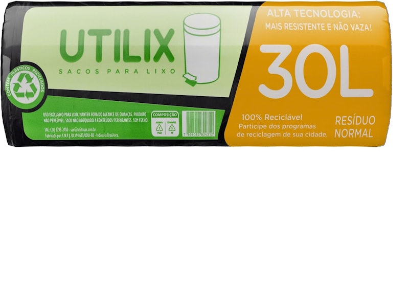 Saco para Lixo 30 L Utilix 2