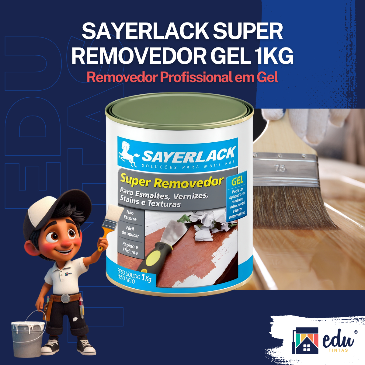 Super Removedor Gel Sayerlack 2
