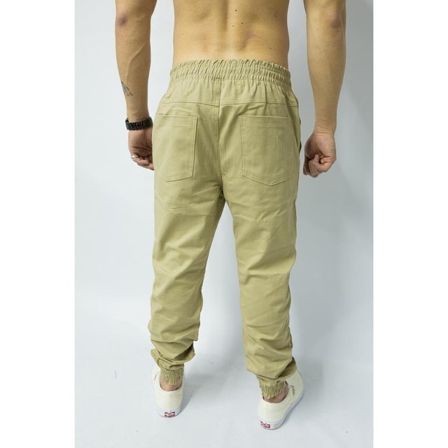Calça Jogger Masculina Sarja Bermudaria  3