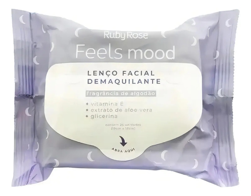 Lenço Facial Demaquilante Feels Mood 1