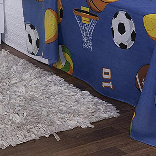 Jogo de Cama Infantil Solteiro Esportes 3