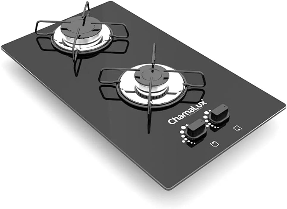 Cooktop a Gás 2 Bocas Ultrachama Chamalux 1