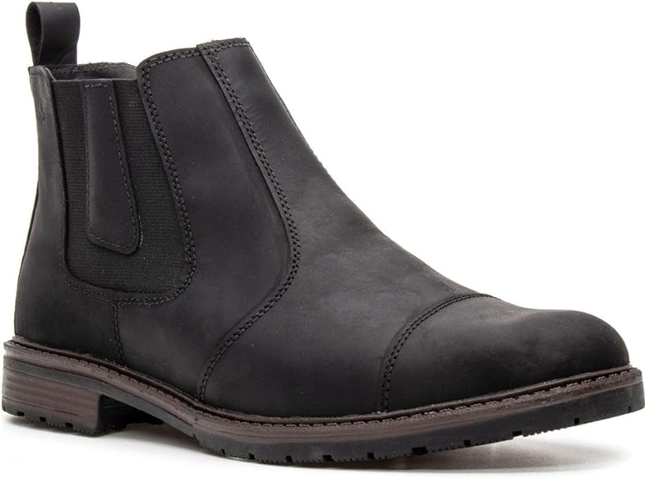 Bota Masculina Chelsea Couro Legítimo 1