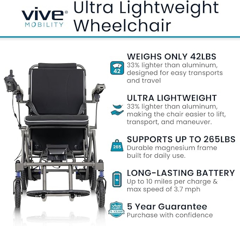 Cadeira de Rodas Elétrica Vive Mobility 2