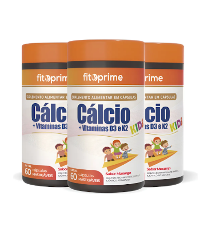 Cálcio + Vitaminas D3 e K2 1