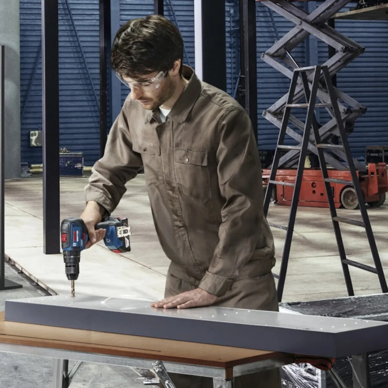 Parafusadeira Furadeira Impacto Bosch GSB 18V-50 5