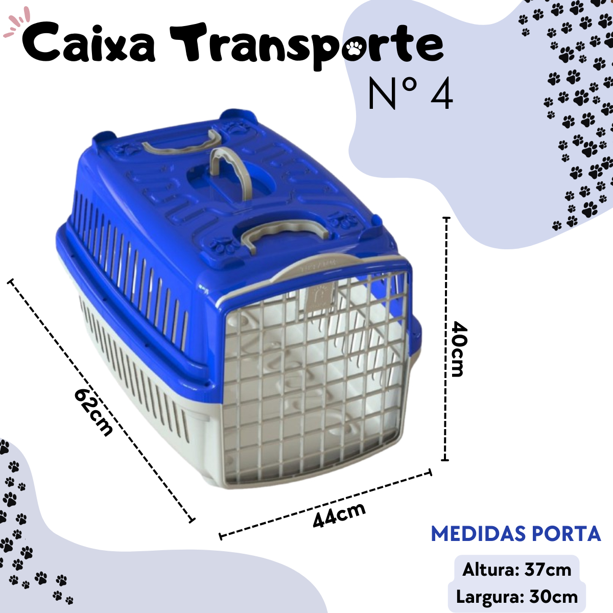 Caixa de Transporte Pet Nº4 até 18 kg 5
