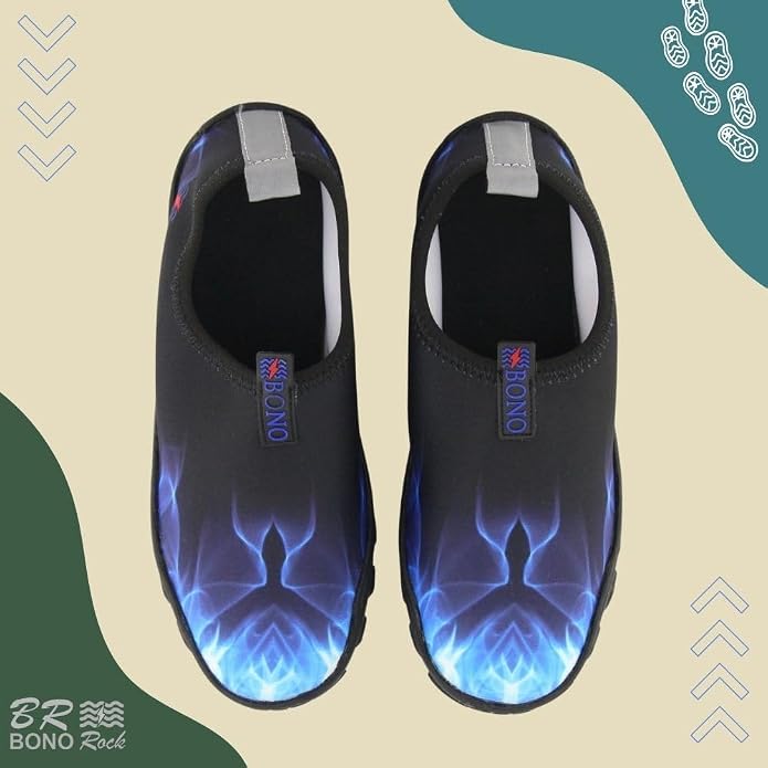 Sapatilha Náutica Aquática Neoprene Leve Flexível Bono Rock 4
