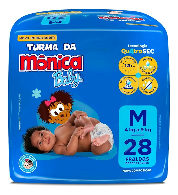 Fralda Turma da Mônica Baby 1