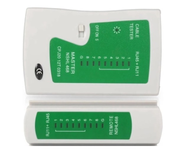 Testador de Cabo de Rede RJ45 e RJ11  2