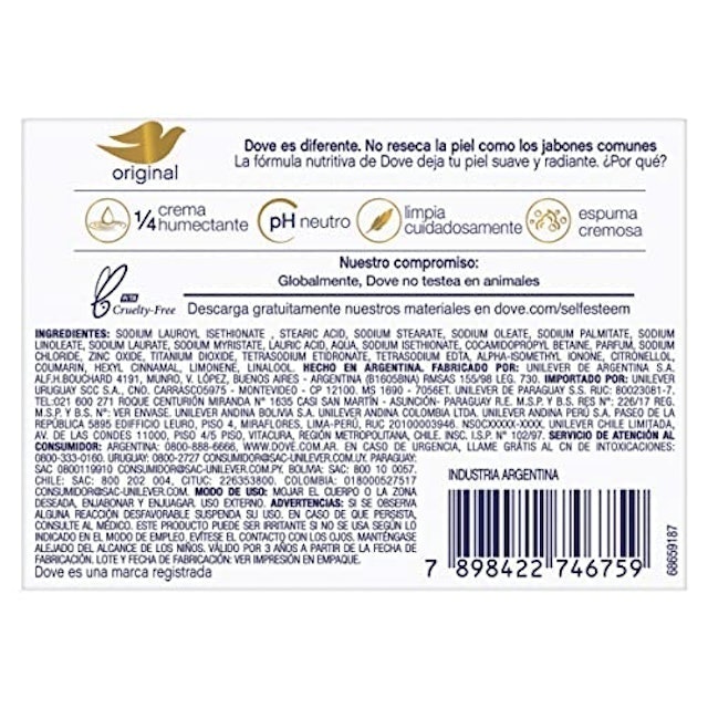 Sabonete Dove Original 4