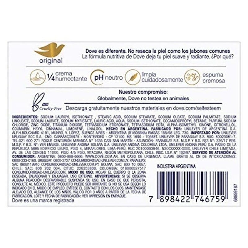 Sabonete Dove Original 4