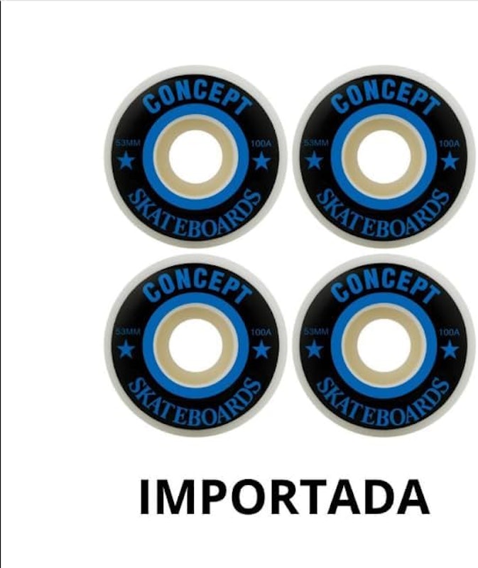Roda Skate Profissional 55 mm 100A 2