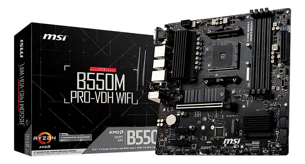 Placa-Mãe B550M PRO-VDH Wi-Fi 5