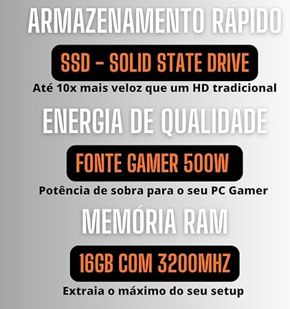 PC Gamer Completo AMD Ryzen 7 3Green 4