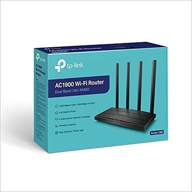 Roteador Wireless MU-MIMO AC1900 TP-Link 4