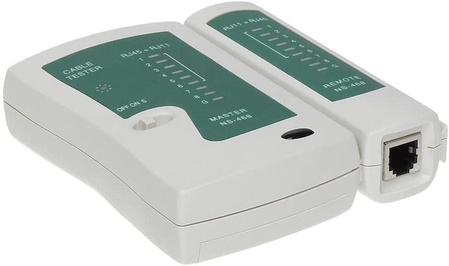 Testador de Cabo de Rede RJ45 e RJ11 2