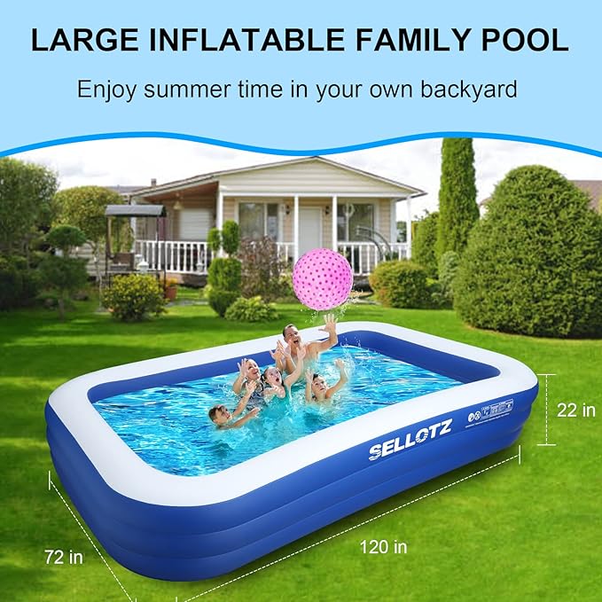 Piscina Inflável Sellotz 4