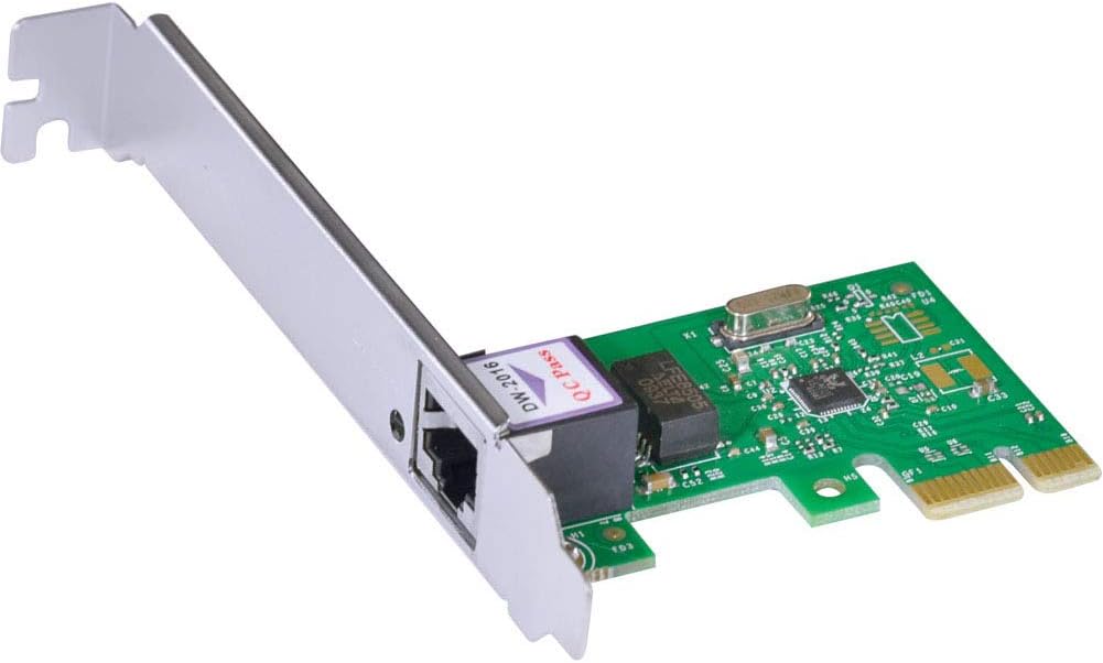Placa de Rede 10/100/1000 PCI-E PVR100E com Suporte Low Profile 3