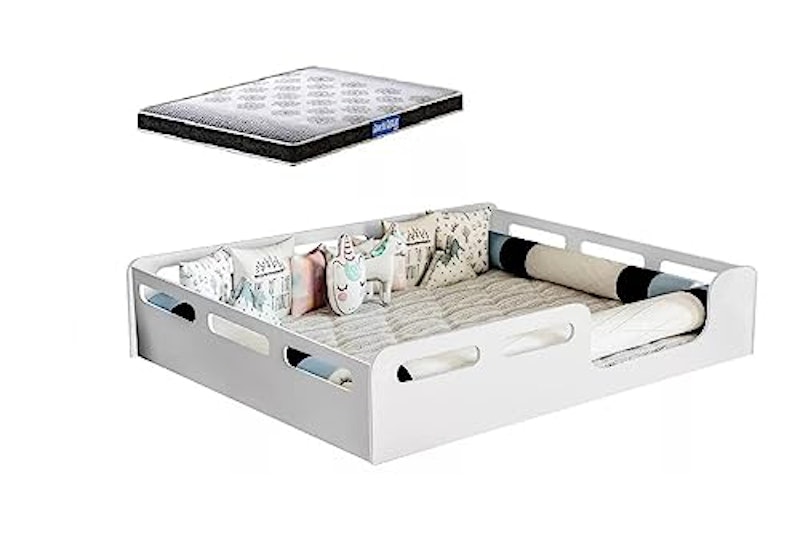 Cama Casal Montessoriana + Colchão Probel 1