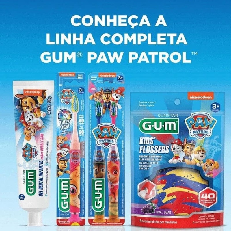 Gel Dental Infantil Patrulha Canina 50 g 4